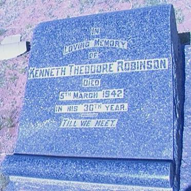 ROBINSON Kenneth Theodore -1942