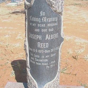 REED Joseph Albert 1879-1955