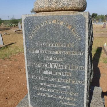 ROOIJEN Ignatius M.V., van -1914