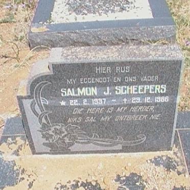 SCHEEPERS Salmon J. 1937-19?6