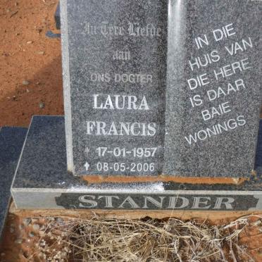 STANDER Laura Francis 1957-2006