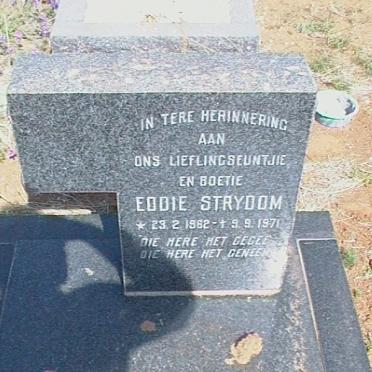STRYDOM Eddie 1962-1971