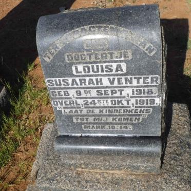 VENTER Louisa Susarah 1918-1919