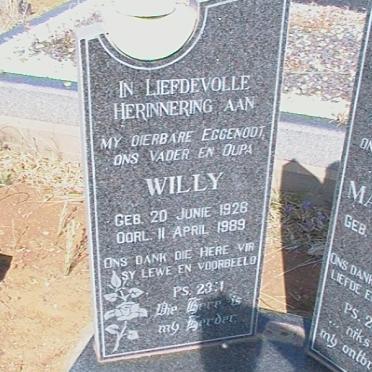 ? Willy 1926-1989 &amp; Mary GOWER 1929-