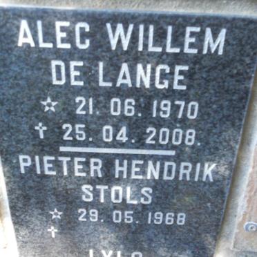 LANGE Alec Willem, de 1970-2008 :: STOLS Pieter Hendrik 1968-