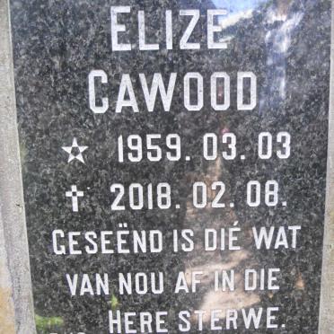 CAWOOD Elize 1959-2018