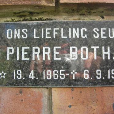 BOTHA Pierre 1965-1985