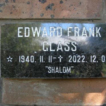GLASS Edward Frank 1940-2022