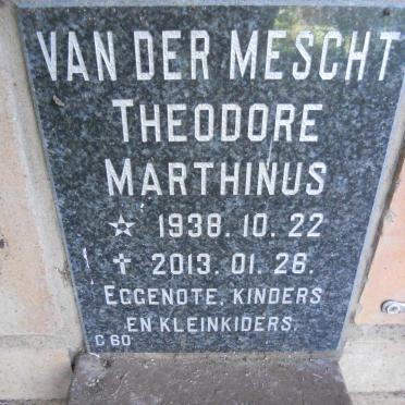 MESCHT Theodore Marthinus, van der 1938-2013