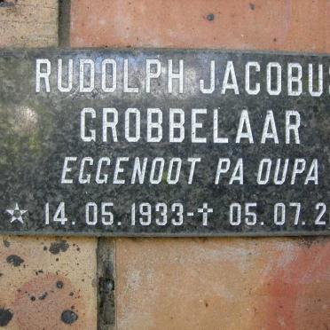 GROBBELAAR Rudolph Jacobus 1933-2012