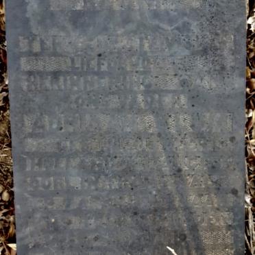 North West, SWARTRUGGENS district, Brakfontein 404, farm cemetery
