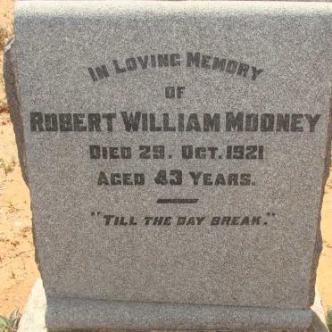 MOONEY Robert William -1921