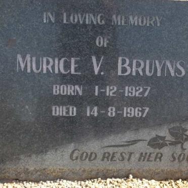 BRUYNS Murice V. 1927-1967