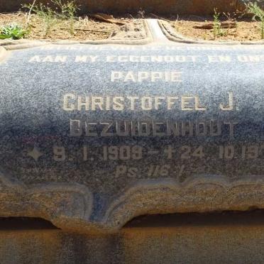 BEZUIDENHOUT Christoffel J. 1909-1971