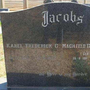 JACOBS Karel Frederick C. 1895-1972 &amp; Maghteld Gertruida A.M. YSSEL 1911-1990