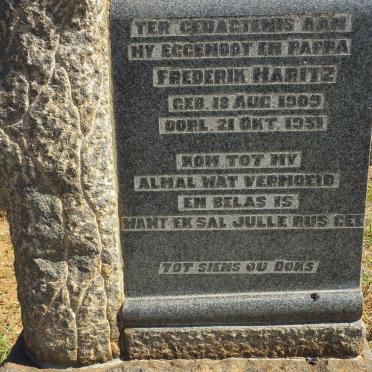 MARITZ Frederik 1909-1951