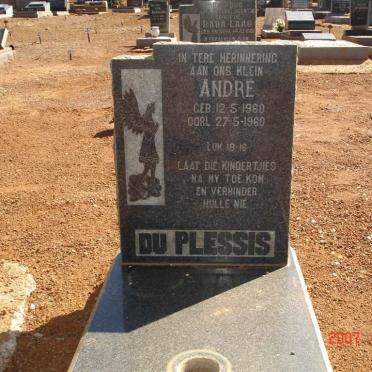 PLESSIS André, du 1960-1960