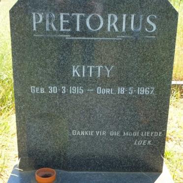 PRETORIUS Kitty 1915-1967