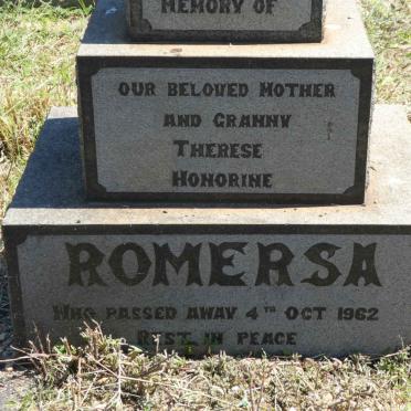 ROMERSA Therese Honorine -1962