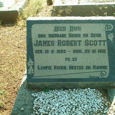 SCOTT James Robert 1903-1961