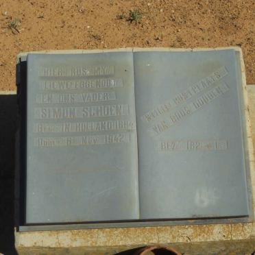 SCHOEN Simon 1884-1942