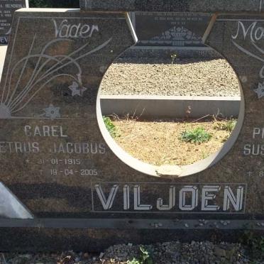 VILJOEN Carel Petrus Jacobus 1915-2005 &amp; Phillippina Susanna FICK 1917-1983