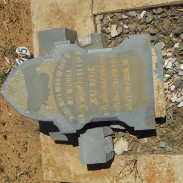 VENTER Louis Johannes 1900-1913