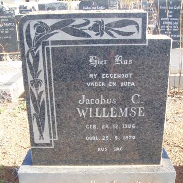WILLEMSE Jacobus C. 1906-1970