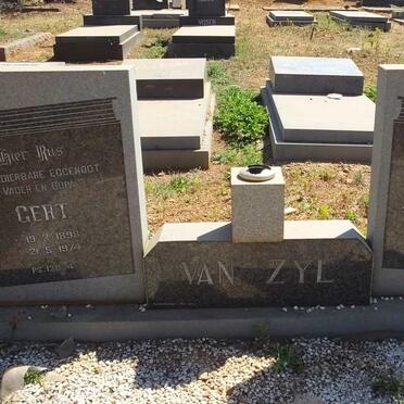 ZYL Gert, van 1898-1974 &amp; Anna Maria 1913-1992