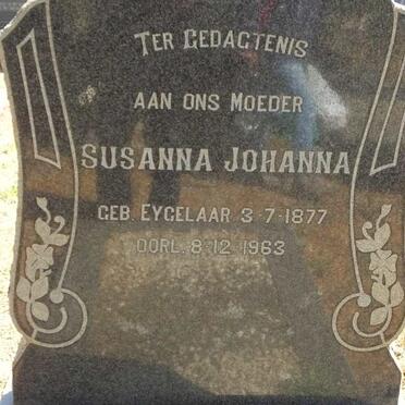 ZYL Susanna Johanna, van nee EYGELAAR 1877-1963