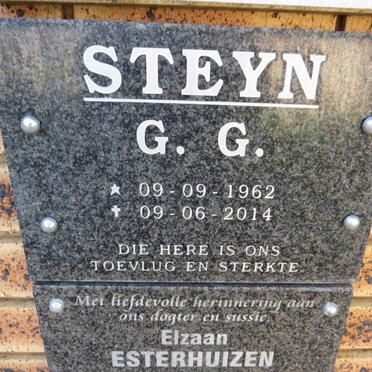 STEYN G.G. 1962-2014