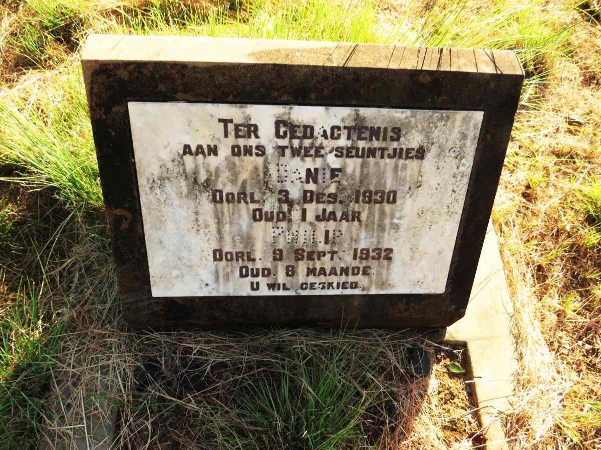 ? Danie -1930 :: ? Philip -1932