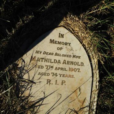 ARNOLD Mathilda -1907