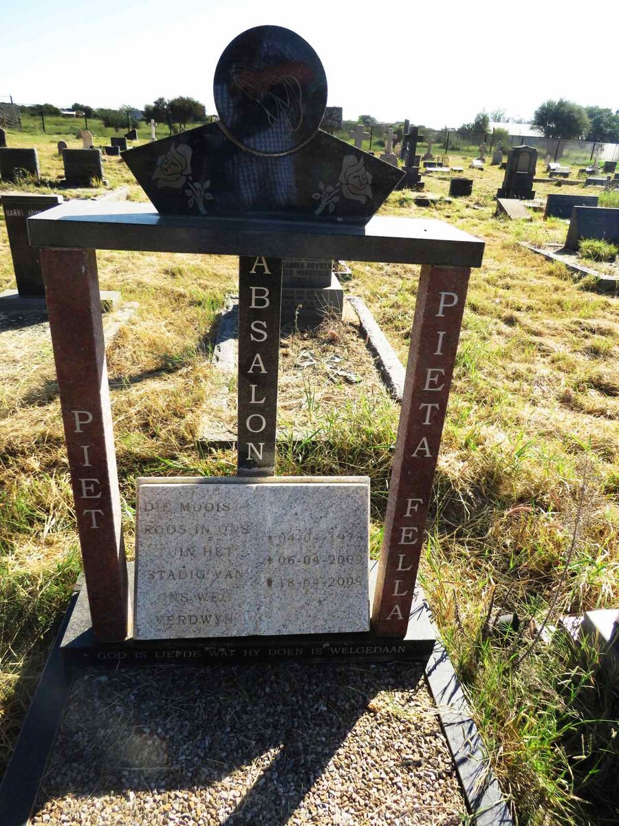 ABSALON Piet 1978-2009