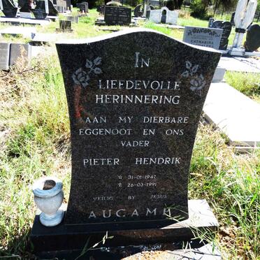 AUCAMP Pieter Hendrik 1947-1991