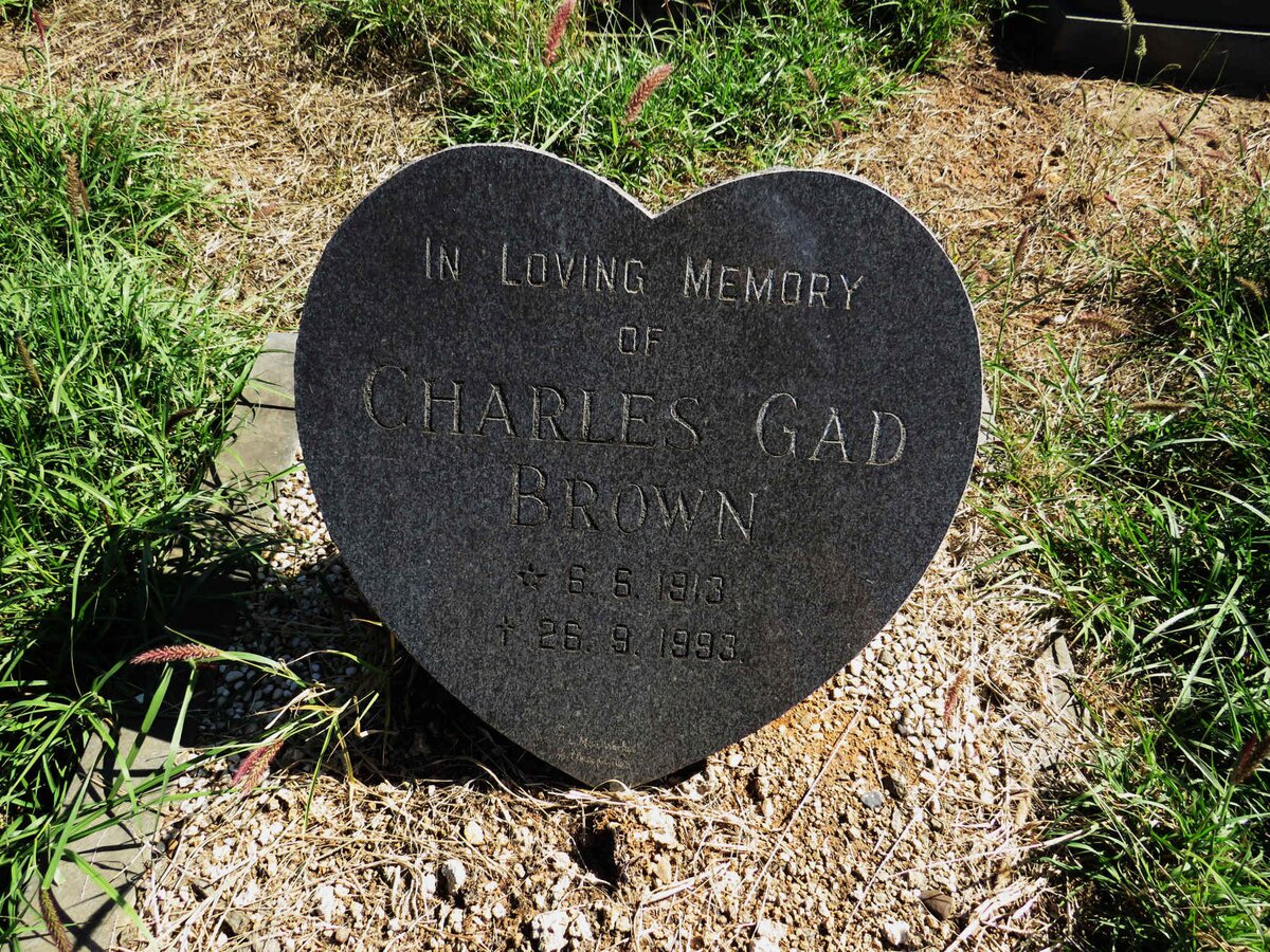 BROWN Charles Gad 1913-1993