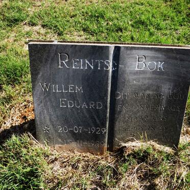 BOK Willem Eduard, REINTS-  1929-1989