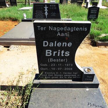 BRITS Dalene nee BESTER 1973-2008