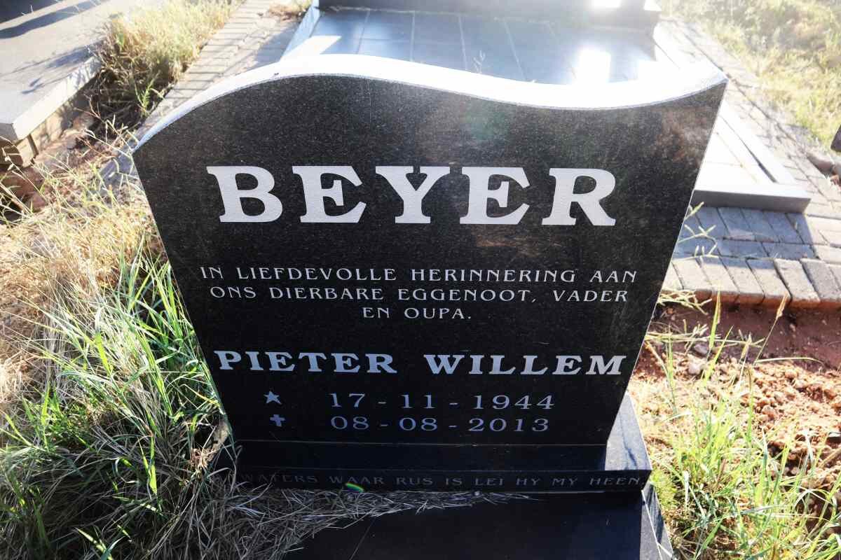 BEYER Pieter Willem 1944-2013