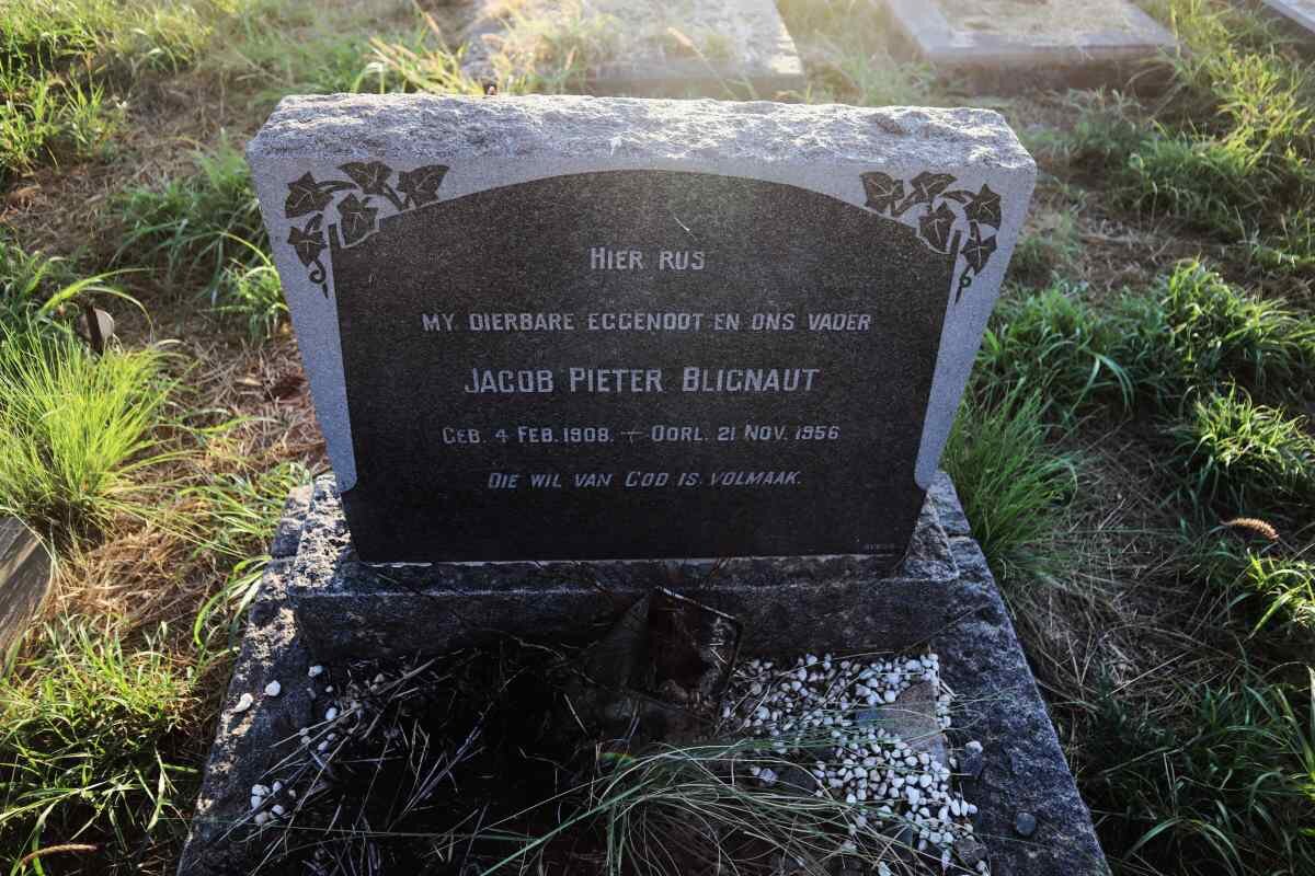 BLIGNAUT Jacob Pieter 1908-1956