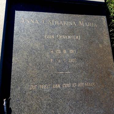 BLERK Johannes Frederik, van 1912-1968 & Anna Catharina Maria nee VAN DEVENTER 1917-1983_3