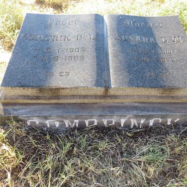 COMBRINCK Hendrik B.L. 1903-1969 & Susara C.W. 1910-1972_1