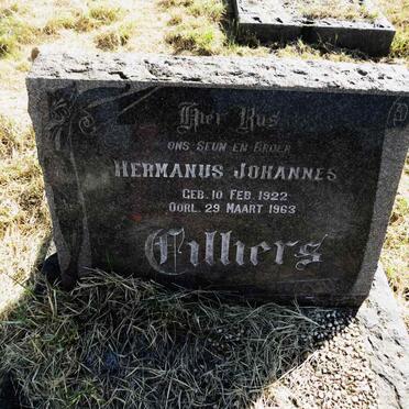 CILLIERS Hermanus Johannes 1922-1963