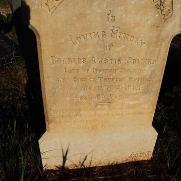 COLLINS Charles Austin -1897