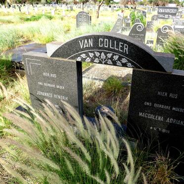 COLLER Johannes Hendrik, van 1895-1972 & Magdalena Adriana 1906-_1