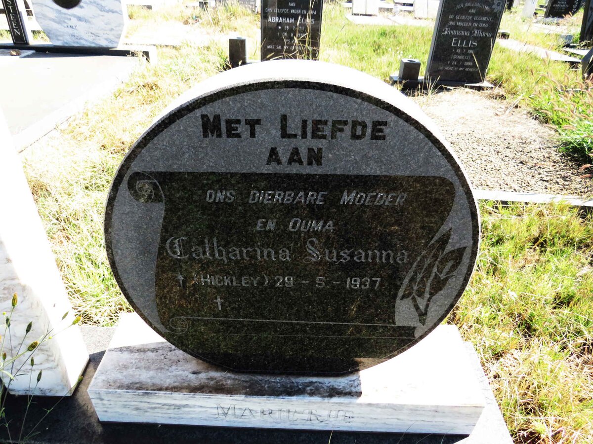 COETZEE Dirk Gustavus 1929-1990 & Catharina Susanna HICKLEY 1937- _3