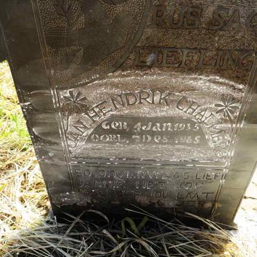 CHALMERS Jan Hendrik 1935-1965