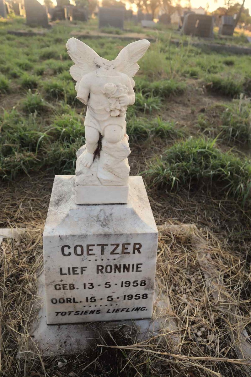COETZER Ronnie 1958-1958