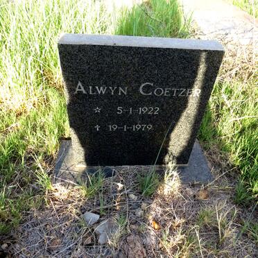 COETZER Alwyn 1922-1979