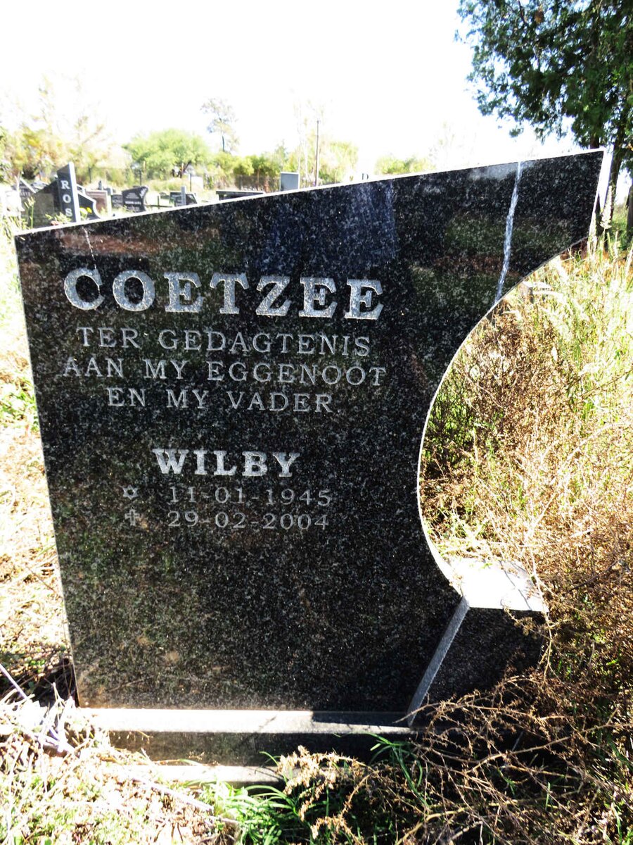 COETZEE Wilby 1945-2004